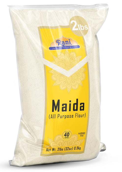 Rani Maida Flour (Indian All Purpose Flour) 32oz (2lbs) 908g Bulk ~ All Natural | Vegan | Kosher | Indian Origin