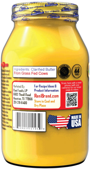 Rani Ghee (Clarified Butter) {3 Sizes Available}