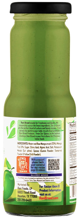 Rani Aam Panna 6.7 fl oz (200 ml) Glass Bottle, Pack of 6 ~ Indian Fruit Beverage | Vegan | Gluten Free | NON-GMO | Indian Origin