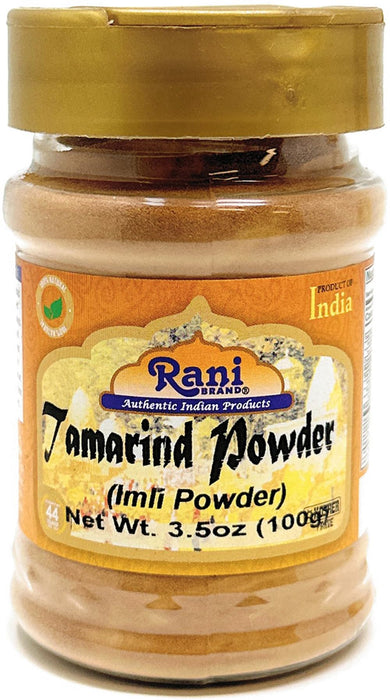 Rani Tamarind Powder (Imli) 3.5oz (100g) PET Jar ~ All Natural| No Added Sugar/Salt | Vegan | Gluten Friendly | Kosher | NON-GMO | Indian Origin