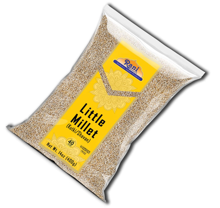 Rani Little Millet (Panicum Sumatrense) Whole Ancient Grain Seeds 14oz (400g) ~ All Natural | Gluten Friendly | NON-GMO | Kosher | Vegan | Indian Origin