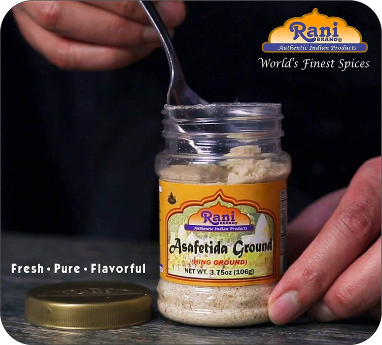 Rani Asafetida (Hing) Ground 21oz (600g) PET Jar ~ All Natural | Salt Free | Vegan | NON-GMO | Kosher | Best for Onion Garlic Substitute