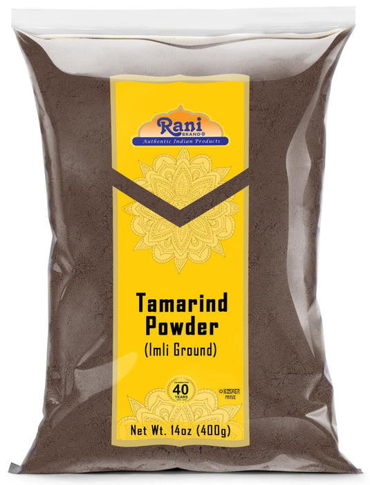 Rani Tamarind Powder (Imli) 14oz (400g) No added sugar/salt | Vegan | Gluten Free Ingredients | NON-GMO | Kosher | Indian Origin