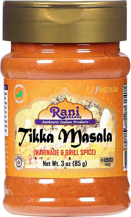 Rani Tikka Masala Indian 7-Spice Blend 3oz (85g) ~ All Natural, Salt-Free | Vegan | Kosher | No Colors | Gluten Free Ingredients | NON-GMO