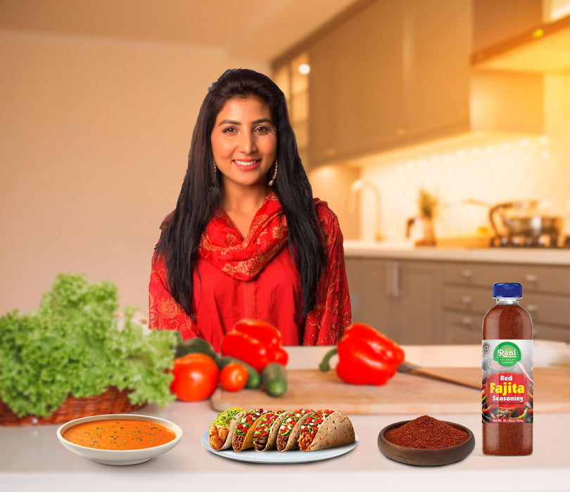 Rani Red Fajita Seasoning (Special Blend for Soup or Gravies) 16oz (1lb) 454g PET Jar ~ All Natural | Gluten Friendly | NON-GMO | Kosher | Vegan | Product of USA