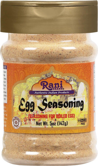 Rani Egg Seasoning (Seasoning for Boiled Egg) 5oz (141g) PET Jar ~ Shaker Top For Your Eggs or Tofu Scramble | All Natural | Vegan | Gluten Friendly | NON-GMO | Indian Origin