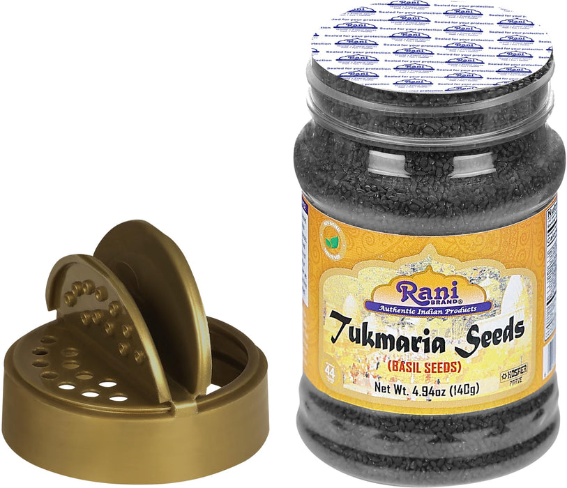 Rani Tukmaria  (Natural Holy Basil Seeds) {4 Sizes Available}