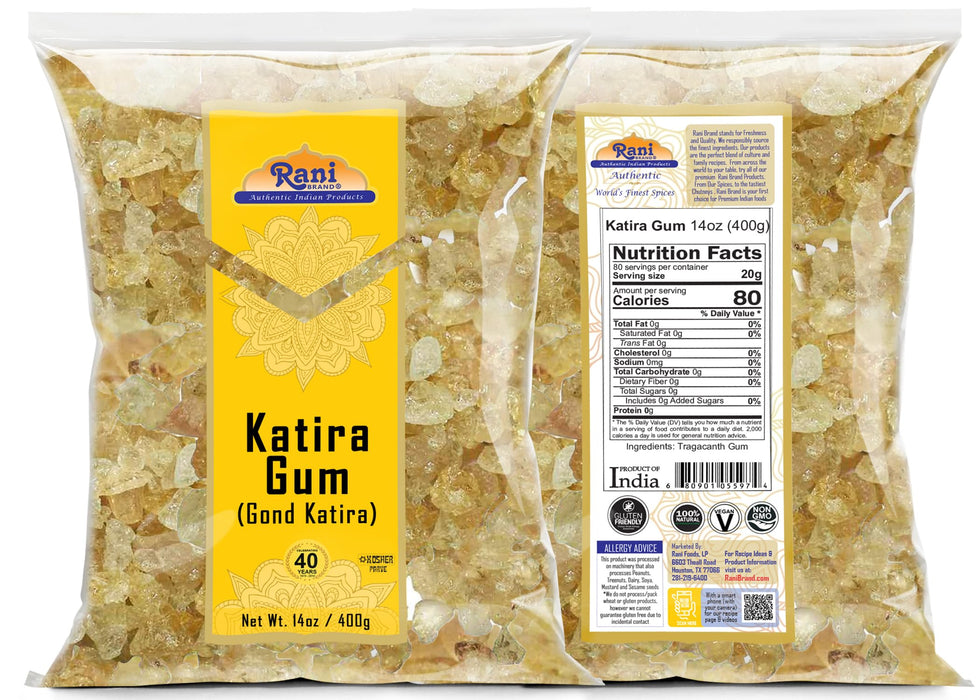 Rani Edible Gum, Arabica & Tragacanth {6 Sizes Available}