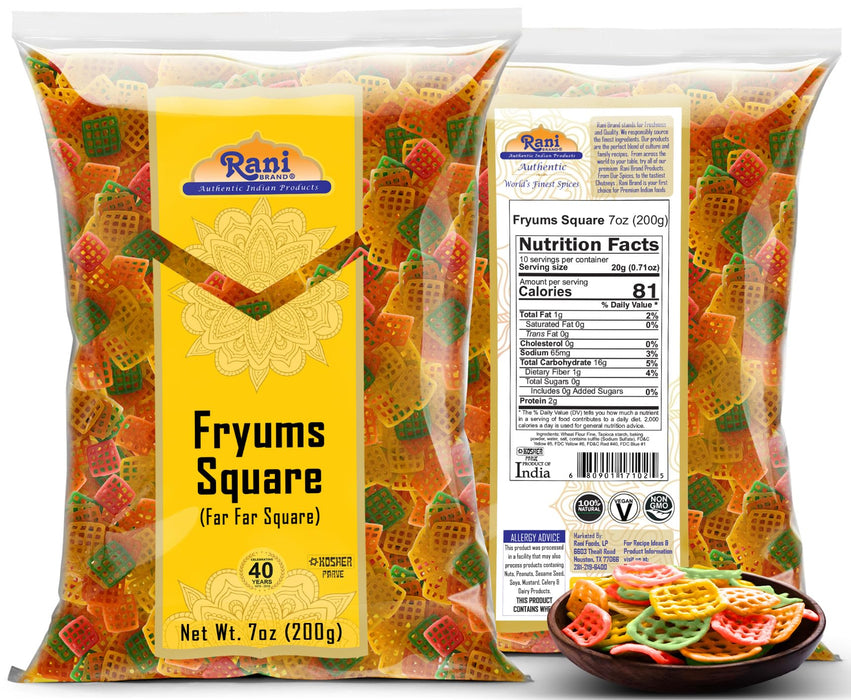 Rani Far Far, Fryum Snack {8 Sizes Available}