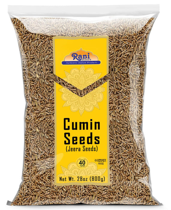 Rani Cumin Seeds Whole (Jeera) Spice 28oz (800g) ~ All Natural | Gluten Friendly | NON-GMO | Kosher | Vegan | Indian Origin