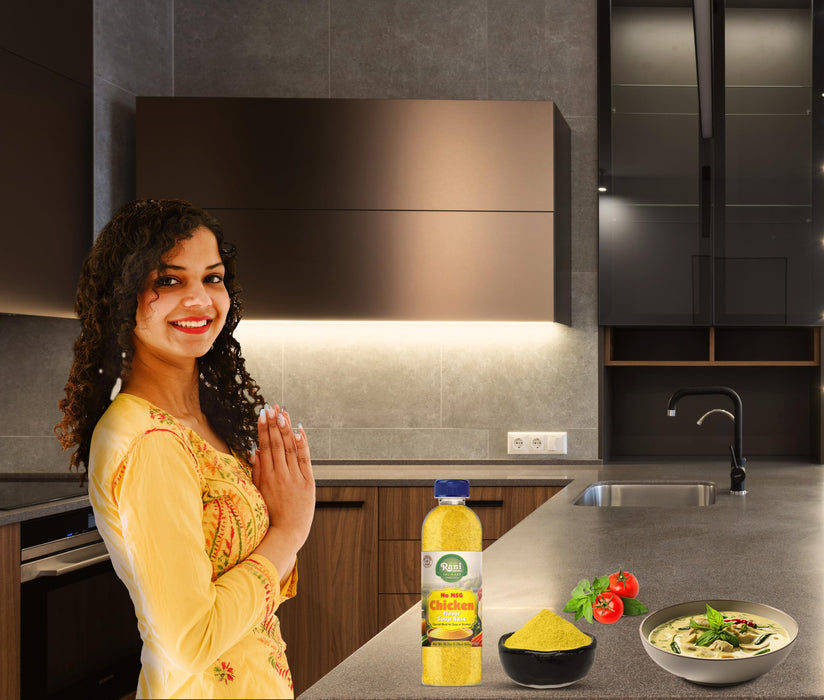 Rani Premium Chicken Base (Special Blend for Soup or Gravies) 19.2oz (1.2lbs) 544g PET Jar ~ All Natural | Gluten Friendly | NON-GMO | Kosher | Vegan | Product of USA