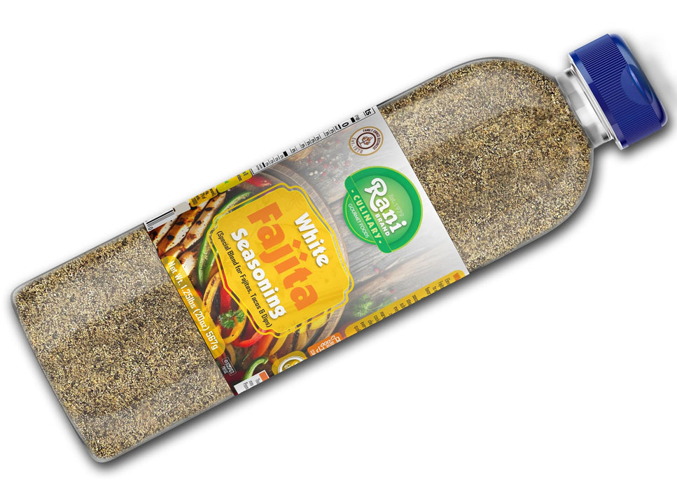 Rani White Fajita Seasoning (Special Blend for Fajitas, Tacos & Dips) 20oz (1.25lbs) 567g PET Jar ~ All Natural | Gluten Friendly | NON-GMO | Kosher | Vegan | Product of USA