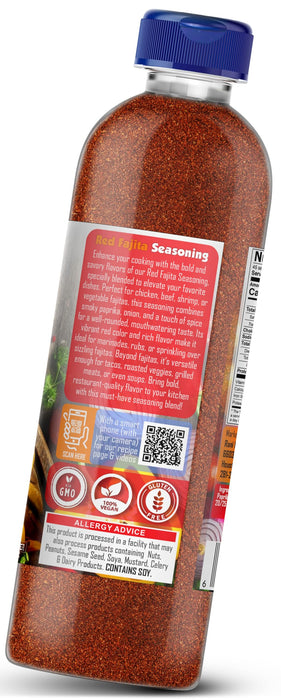 Rani Red Fajita Seasoning (Special Blend for Soup or Gravies) 8oz (227g) PET Jar ~ All Natural | Gluten Friendly | NON-GMO | Kosher | Vegan | Product of USA