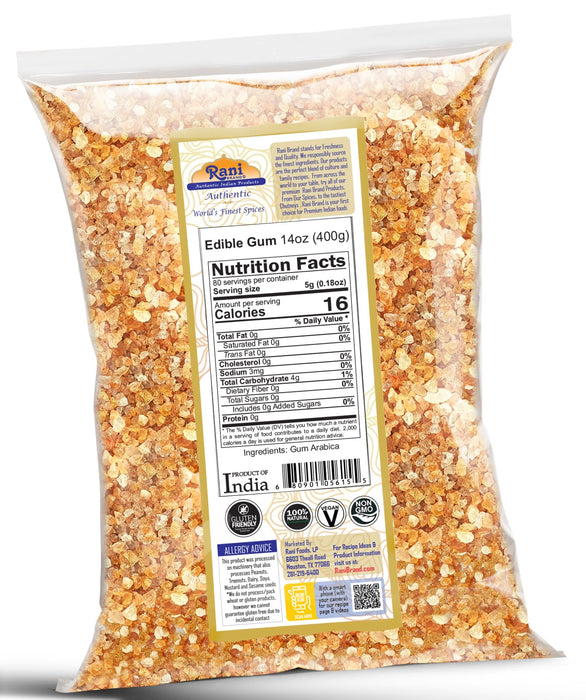Rani Edible Gum, Arabica & Tragacanth {6 Sizes Available}