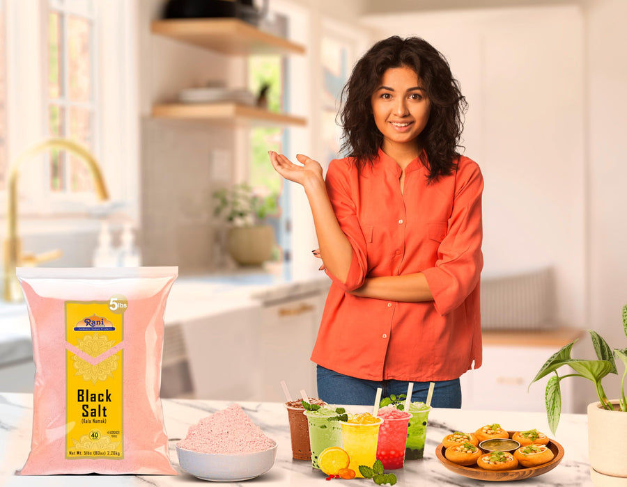 Rani Black Salt (Kala Namak) {11 Sizes Available}
