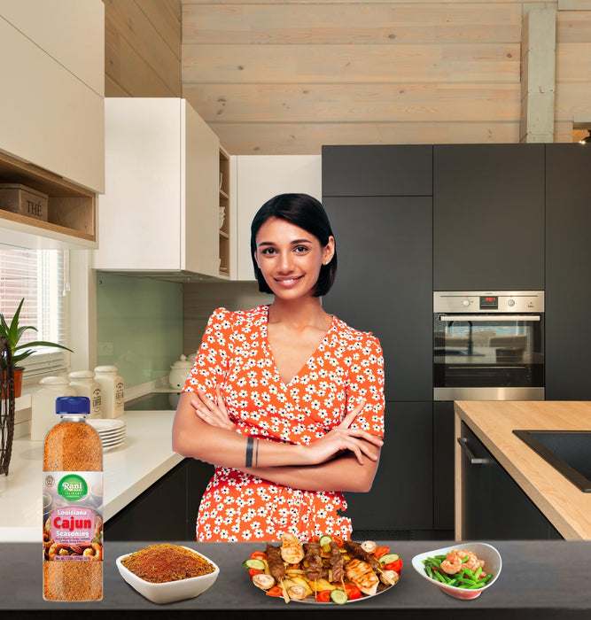 Rani Louisiana Cajun Seasoning (Special Blend for Gumbo, Jambalaya Crawfish, Shrimp) 20oz (1.25lbs) 567g PET Jar ~ All Natural | Gluten Friendly | NON-GMO | Kosher | Vegan | Product of USA