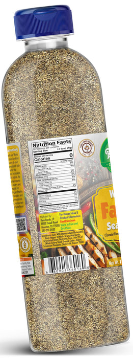 Rani White Fajita Seasoning (Special Blend for Fajitas, Tacos & Dips) 20oz (1.25lbs) 567g PET Jar ~ All Natural | Gluten Friendly | NON-GMO | Kosher | Vegan | Product of USA