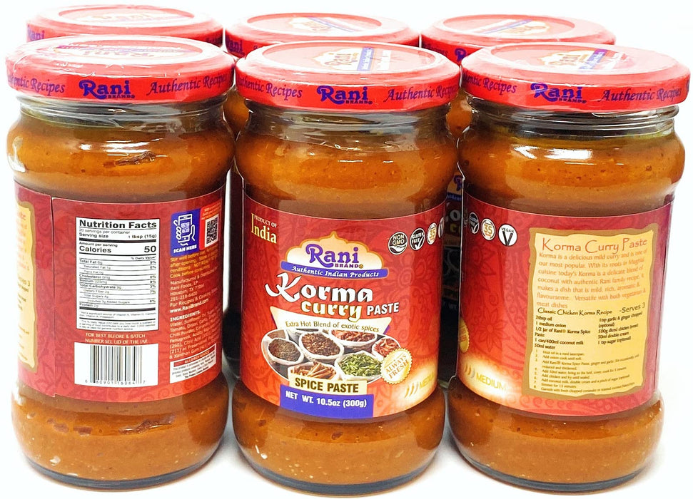 Rani Korma Curry Cooking Pastes {4 Sizes Available}