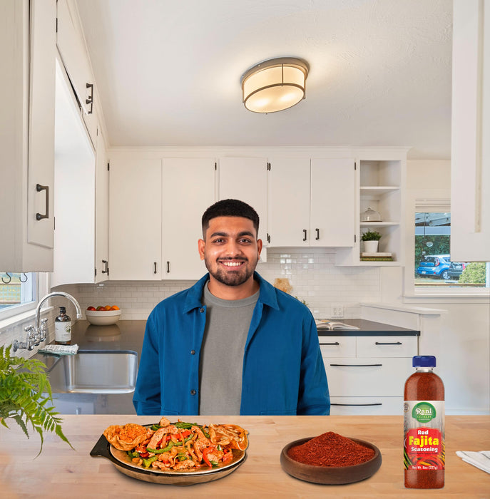 Rani Red Fajita Seasoning (Special Blend for Soup or Gravies) 8oz (227g) PET Jar ~ All Natural | Gluten Friendly | NON-GMO | Kosher | Vegan | Product of USA