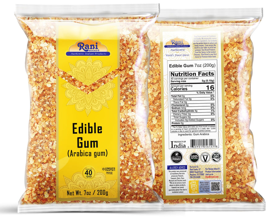 Rani Edible Gum, Arabica & Tragacanth {6 Sizes Available}