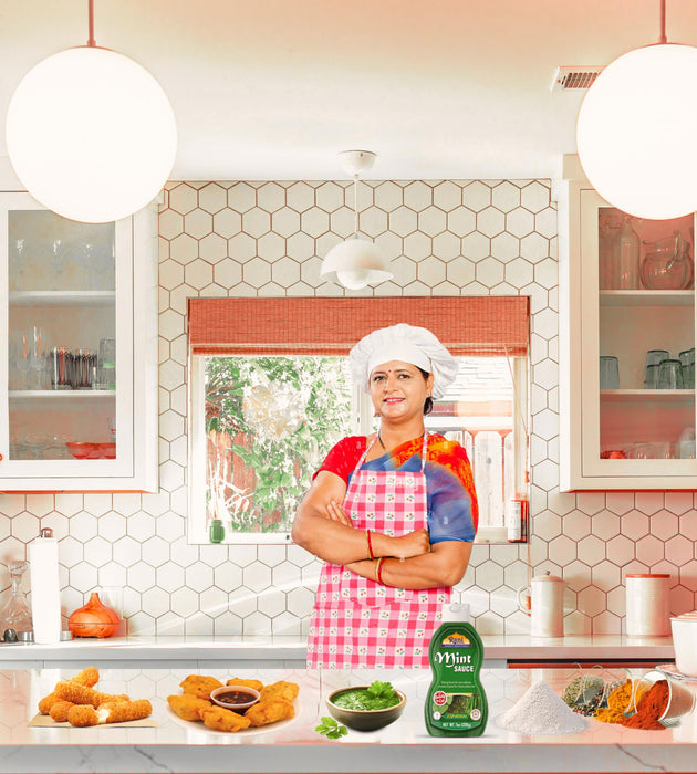 Rani Mint Sauce (Savory Dipping Sauce) 7oz (200g) Glass Jar, Ready to eat, Vegan ~ Gluten Free | NON-GMO | Indian Origin