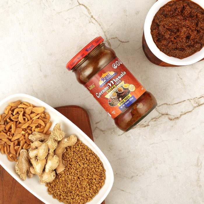 Rani Garam Masala Curry Spice Paste 10.5oz (300g) Glass Jar, Pack of 5+1 FREE ~ No Colors | NON-GMO | Kosher | Vegan | Gluten Free | Indian Origin
