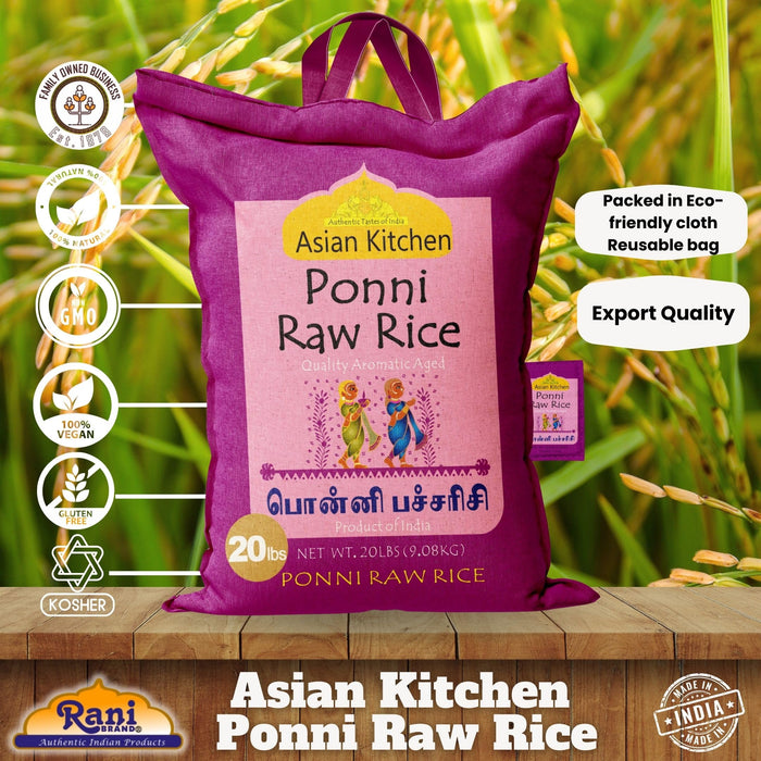 Asian Kitchen Ponni Rice {6 Sizes Available}