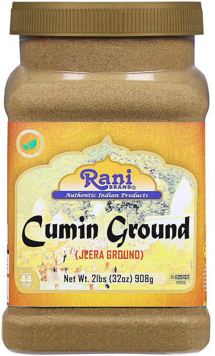 Rani Cumin (Jeera) Powder Spice 32oz (2lbs) 908g PET Jar ~ All Natural | Vegan | Gluten Friendly | NON-GMO | Kosher | Indian Origin