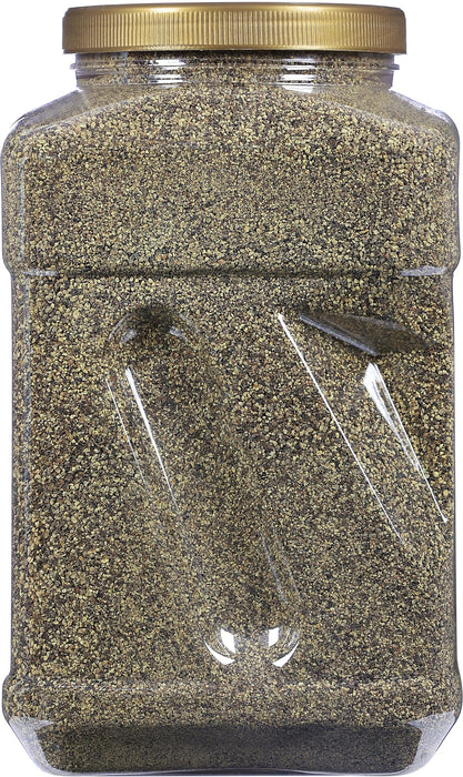 Rani Black Pepper Coarse Ground 28 Mesh (Table Grind) 80oz (5lbs) 2.27kg Bulk PET Jar ~ All Natural | Vegan | Gluten Friendly | NON-GMO | Kosher