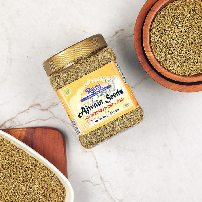 Rani Ajwain Seeds (Carom Bishops Weed) Spice Whole {9 Sizes Available}