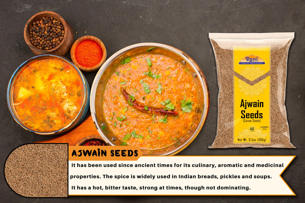 Rani Ajwain Seeds (Carom Bishops Weed) Spice Whole {9 Sizes Available}