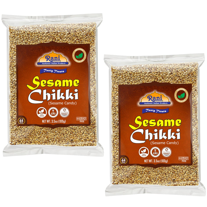 Rani Sesame Chikki (Brittle Candy) {4 Sizes Available}