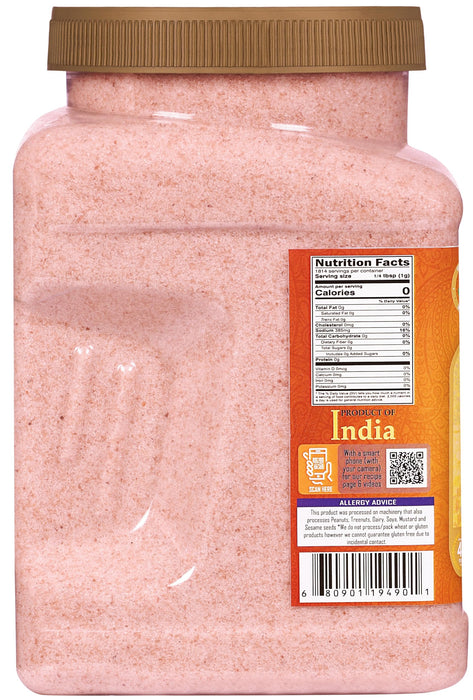 Rani Himalayan Pink Salt Powder (84 Essential Trace Minerals) 64oz (4lbs) 1.81kg PET Jar ~ All Natural | Vegan | Gluten Friendly | NON-GMO | Kosher | Indian Origin