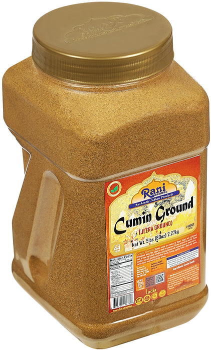 Rani Curry Powder Mild Natural 10-Spice Blend 5lbs (80oz) Bulk, PET Jar ~ Salt-Free | Vegan | Gluten Friendly | NON-GMO | Kosher | NO Chili or Peppers