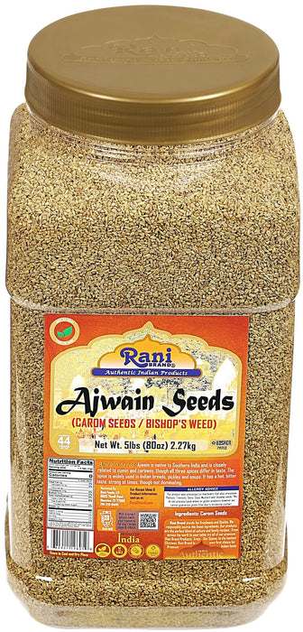 Rani Ajwain Seeds (Carom Bishops Weed) Spice Whole {9 Sizes Available}