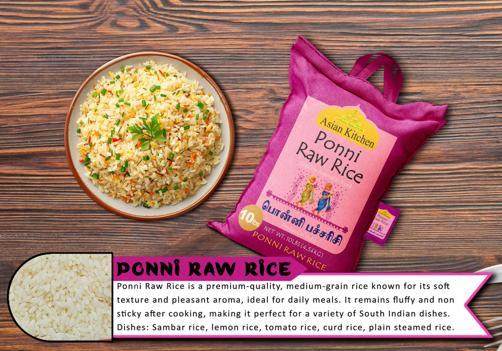Asian Kitchen Ponni Rice {6 Sizes Available}