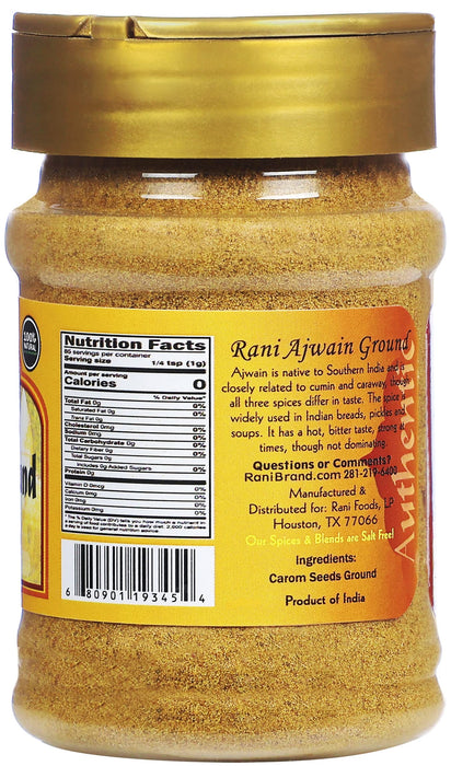 Rani Ajwain Seeds (Carom Bishops Weed) Spice Whole {9 Sizes Available}