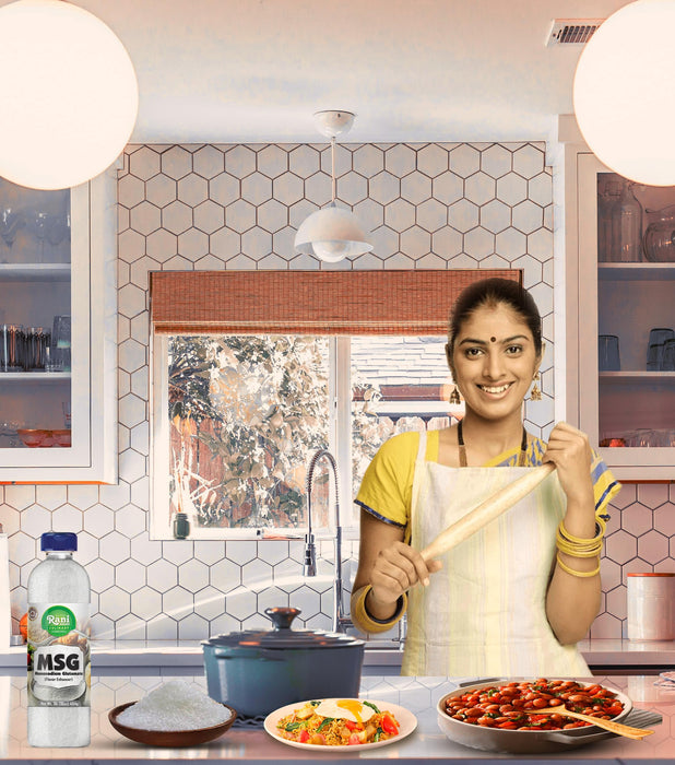 Rani MSG (Monosodium Glutamate) 16oz (1lb) 454g PET Jar ~ Flavor Enhancer, Umami Seasoning, Perfect for stir-frying, roasting, soups | Gluten Friendly | Vegan | NON-GMO | Kosher | Product of USA