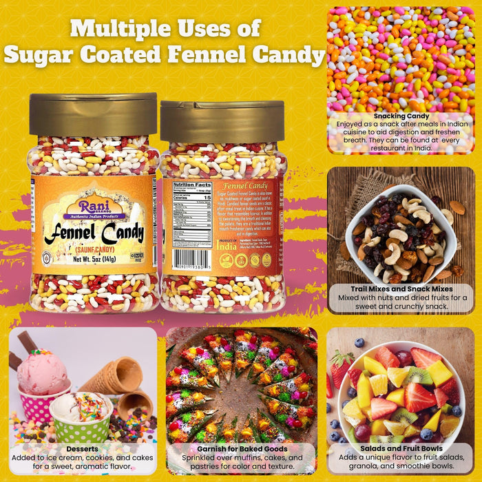 Rani Sugar Coated Fennel Candy {12 Sizes Available}