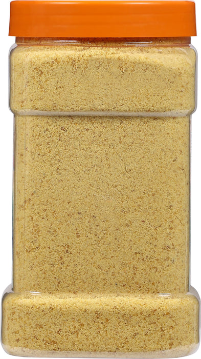 Rani Haldi Gur Shakkar (Turmeric with Indian Jaggery) Indian Unrefined Raw Cane Sugar 35oz (2.2lbs) 1kg PET Jar ~ Gluten Friendly | Vegan | NON-GMO | Kosher | No Salt or fillers | Indian Product