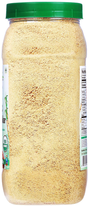 Rani Organic Jaggery Shakkar (Unrefined Evaporated Organic Sugar Cane Juice) 35oz (2.2lbs) 1kg PET Jar ~ Gluten Friendly | Vegan | NON-GMO | No Salt or fillers | Indian Product | USDA Certified Organic