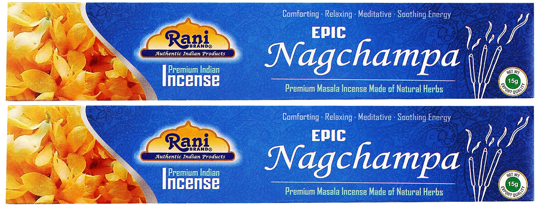 Rani Multi Pack Incense (Premium Masala Incense Made of Natural Herbs) 2 of Each Scents (Total of 12 Packets) with Incense Burner ~ Total of 120 Incense sticks | Indian Origin