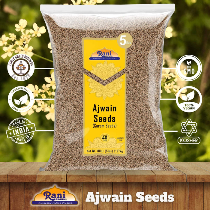 Rani Ajwain Seeds (Carom Bishops Weed) Spice Whole {9 Sizes Available}