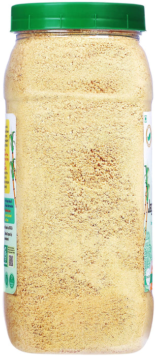 Rani Organic Jaggery Shakkar (Unrefined Evaporated Organic Sugar Cane Juice) 35oz (2.2lbs) 1kg PET Jar ~ Gluten Friendly | Vegan | NON-GMO | No Salt or fillers | Indian Product | USDA Certified Organic