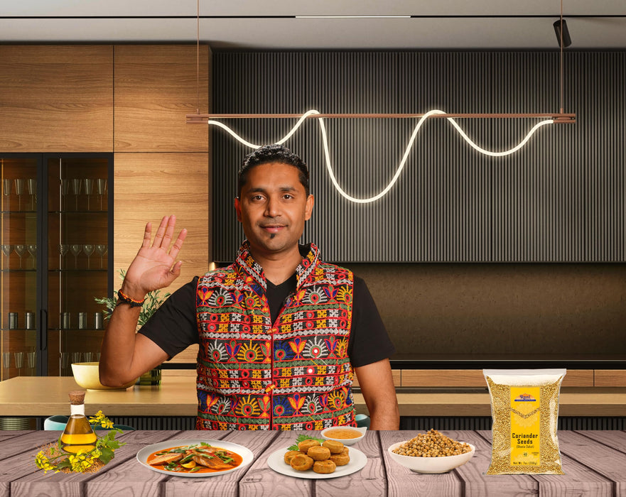 Rani Coriander (Dhania) Seeds Whole, Indian Spice 7oz (200g) ~ All Natural ~ Gluten Friendly | NON-GMO | Kosher | Vegan | Indian Origin