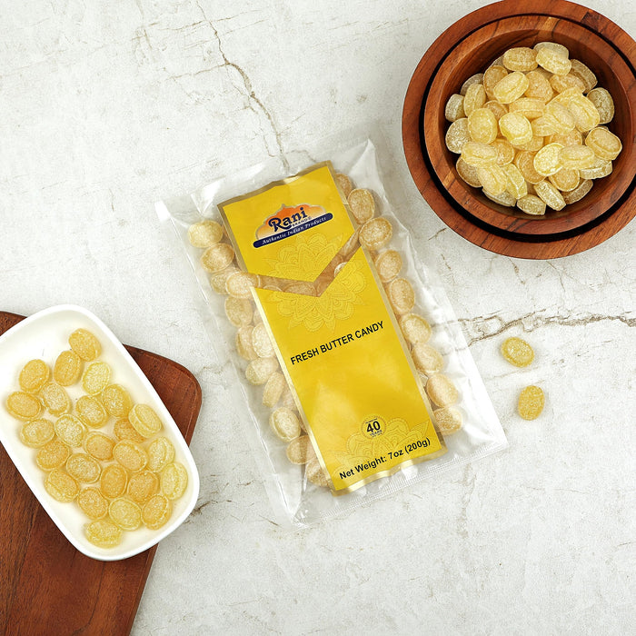 Rani Fresh Butter Candy 7oz (200g) ~ Indian Tasty Treats | Vegan | Gluten Friendly | NON-GMO | Kosher | Indian Origin