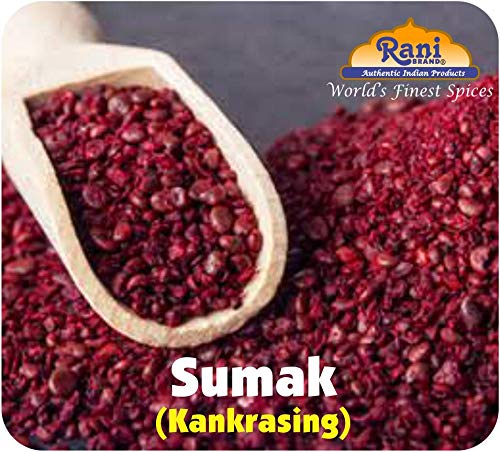 Rani Sumac (Sumak) Spice Ground Powder 3oz (85g) PET Jar ~ All Natural, Salt-Free | Vegan | No Colors | Gluten Friendly | NON-GMO