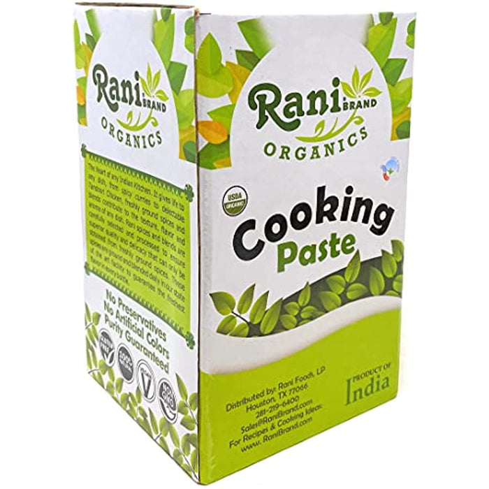 Rani Organic Ginger Cooking Paste 8.80oz (250g) ~ Vegan | Glass Jar | Gluten Free | NON-GMO | No Colors | USDA Certified Organic