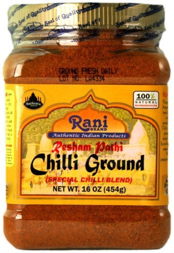 Rani Resham Pathi Chilli Powder 16oz (454g) 1lb~ All Natural | Vegan | Gluten Friendly | NON-GMO | No Colors | Indian Origin
