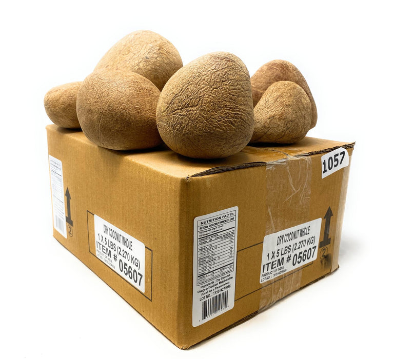 Rani Coconut (Copra) Whole 5 Pound (5lbs / 80 Ounce) Bulk ~Raw (uncooked, unsweetened) ~ All Natural | Vegan | Gluten Friendly